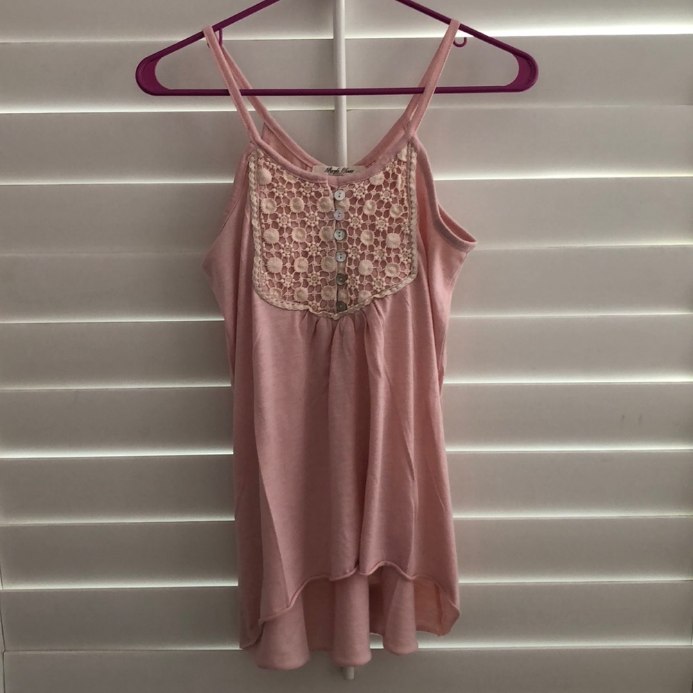 [5 for $25] Easy to wear pink flowing top
